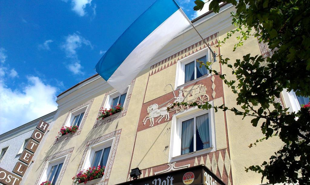 Hotel Zur Post Schönberg Exteriör bild