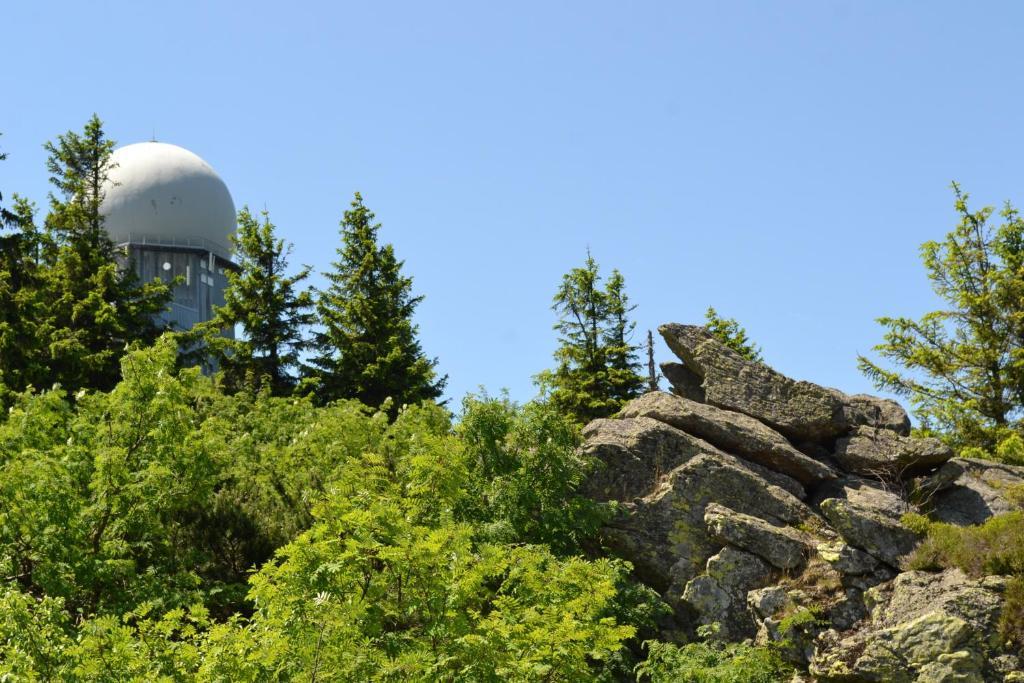 Hotel Zur Post Schönberg Exteriör bild